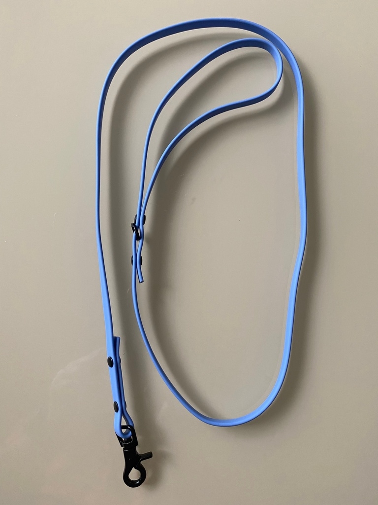 Οδηγός πλακέ PVC φωσφοριζέ ΜΠΛΕ 1,9cm
